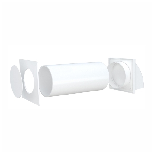 Zestaw instalacyjny rury wyrzutowej (13 cm) do klimatyzatora Warmtec